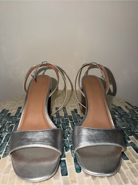 Silver heels
